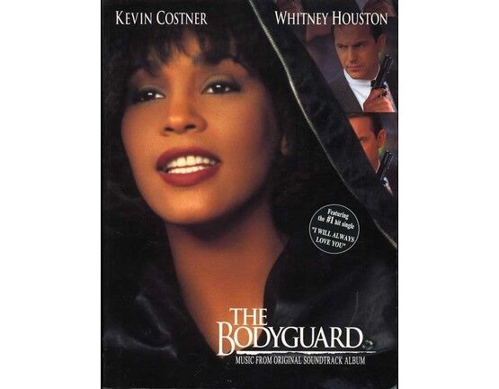 6142 | The Bodyguard - Music from the Original Soundtrack Album for Voice, Piano or Guitar - Featuring Whitney Houston & Kevin Costner