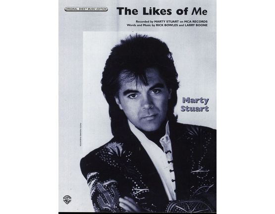 6142 | The Likes Of Me - Featuring Marty Stuart - Original Sheet Music Edition