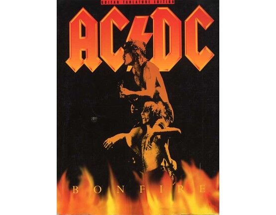 6144 | AC/DC - Bonfire - Guitar Tablature Edition with Words