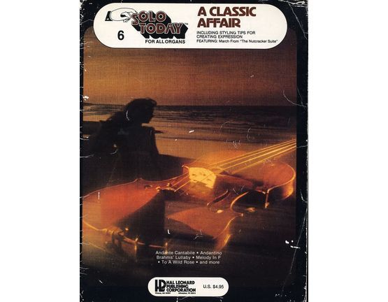 6145 | A Classic Affair - Solo Today for All organs No. 6