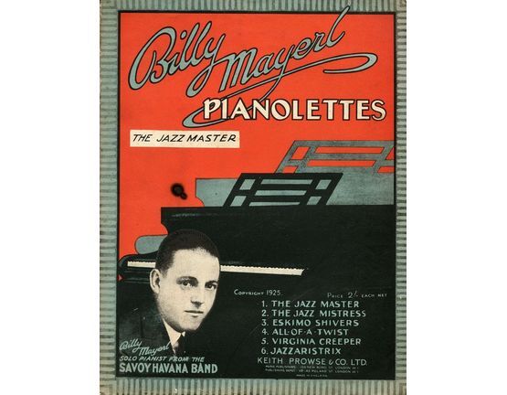 6154 | Billy Mayerl pianolettes - The Jazz Master