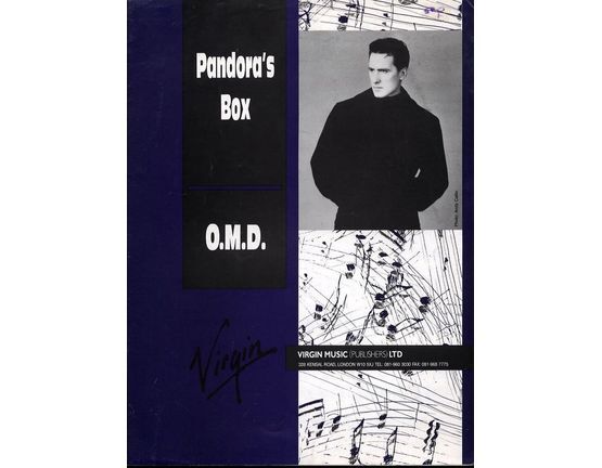 6163 | Pandora's Box - O.M.D - For Piano and Voice with Guitar chord symbols