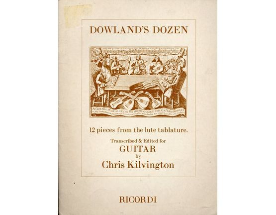 6178 | Dowland's Dozen, 12 pieces from the lute tablature