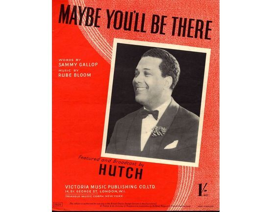 6188 | Maybe You'll be there - Featured by the  Five Smith Brothers - Hutch