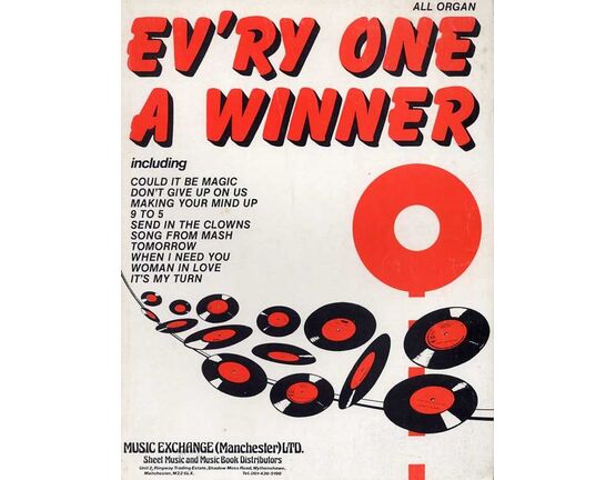 6194 | Ev'ry One a Winner - Well Known Songs - For Modern Organ and Voice
