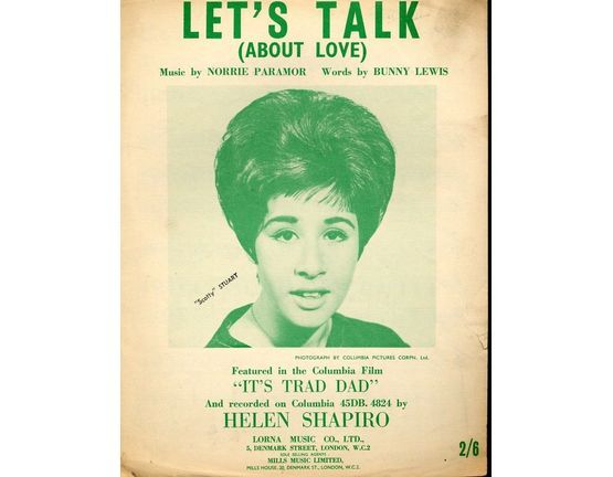 6213 | Let's Talk (about love) - Featuring Helen Shapiro - From the movie