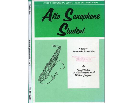 6229 | Alto Saxophone Student - A method for individual instruction - Level One (Elementary)