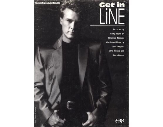 6229 | Get in Line - Featuring Larry Boone - Original Sheet Music Edition