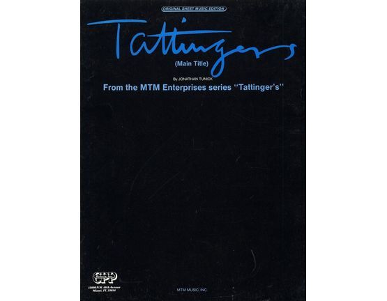 6229 | Tattinger's (main title) - From the series "Tattinger's" - Original Sheet Music Edition