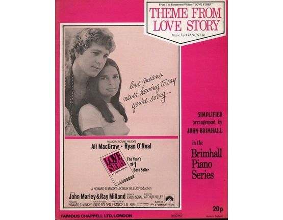 6232 | Theme from Love Story, from the Paramount picture "Love Story"
