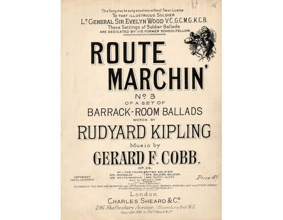 6239 | Route Marchin - No. 3 of Barrack Room Ballads