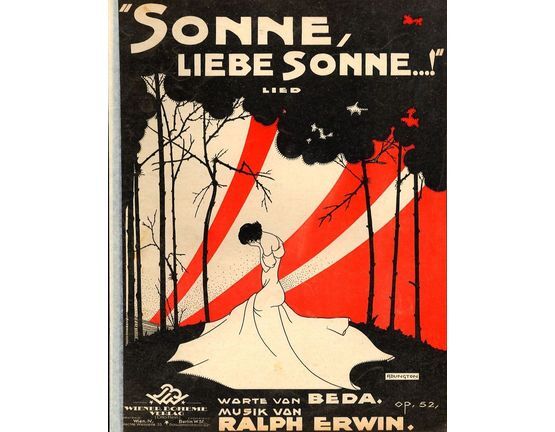 6284 | Sonne Liebe Sonne - For Voice and Piano - Op. 52