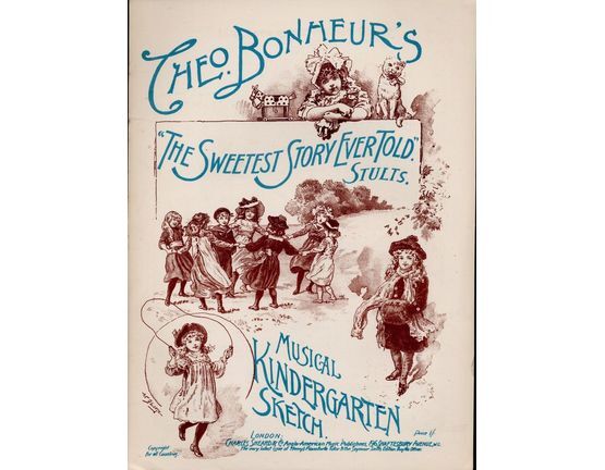 6317 | The Sweetest Story Ever Told - No. 48 of Theo Bonheur's Musical Kindergarten Series - For Piano with Chorus
