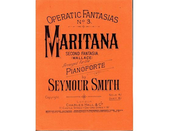 6321 | Maritana Second Fantasia - Operatic Fantasias Series No. 3