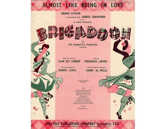 6326 | Almost Like Being In Love - Song From The Musical 'Brigadoon'