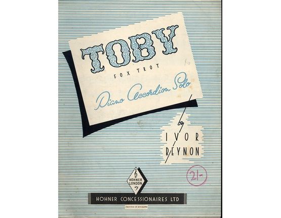 6328 | Toby, fox-trot - Piano accordion solo