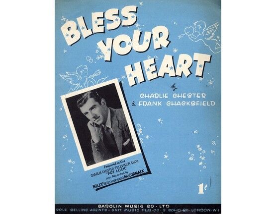 6412 | Bless Your Heart - Featured in the Charlie Chester Television Show "Pot Luck" and recorded by Billy (Bless your Heart) McCormack