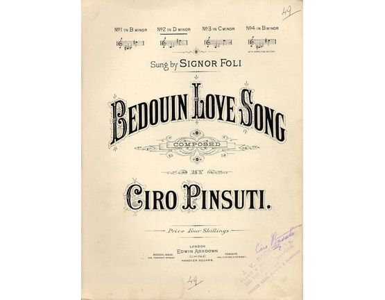 65 | Bedouin Love Song for Medium Voice in D minor