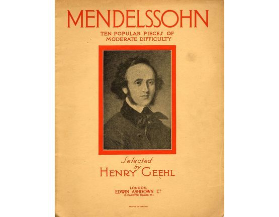 65 | Mendelssohn Ten Popular Pieces of Moderate Difficulty