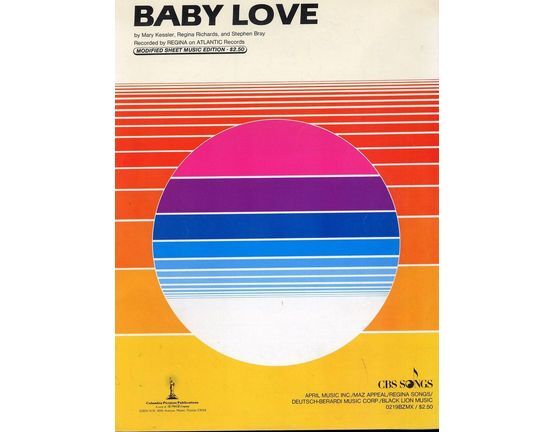 6530 | Baby Love - Recorded by Regina - Modified Sheet Music Edition