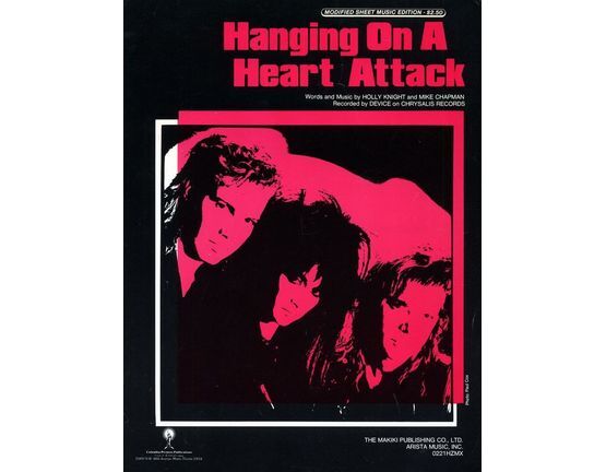 6530 | Hanging on a Heart Attack - Featuring Device - Modified Sheet Music Edition