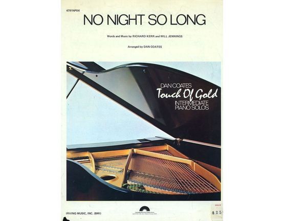 6530 | No Night So Long - Dan Coates Intermediate Piano Solo