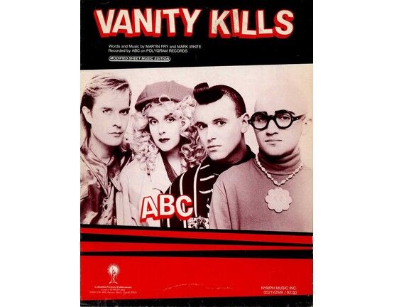 6530 | Vanity kills - Featuring ABC - Modified Sheet Music Edition