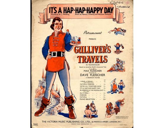 6542 | It's a Hap Hap Happy Day -  from "Gulliver's Travels"