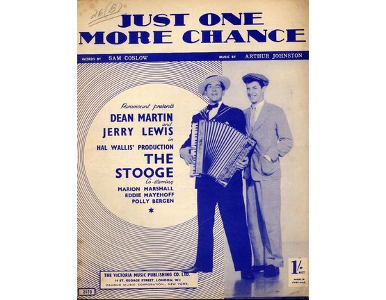 6542 | Just One More Chance - Song featuring Dean Martin and Jerry Lewis