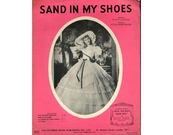 6542 | Sand in my Shoes - from "Kiss the Boys Goodbye" -  Mary Martin