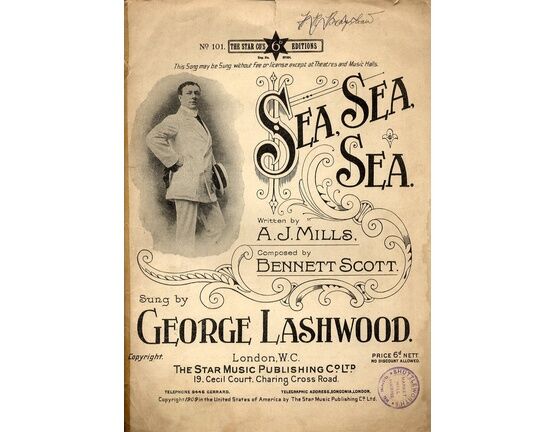 6544 | Sea! Sea! Sea! -  Song featuring George Lashwood
