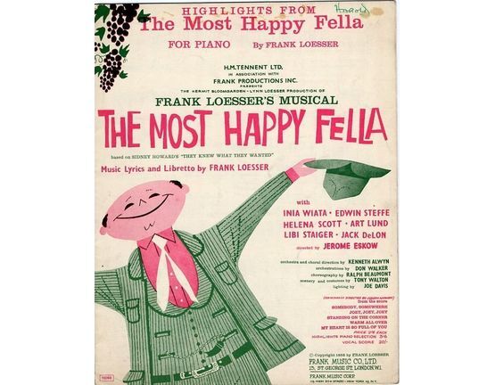 6583 | The most Happy Fella - Highlights from the Musical  for piano solo
