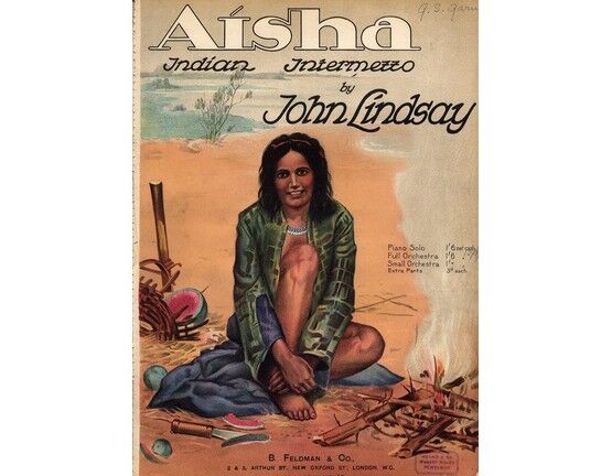 6587 | Aisha - Indian Intermezzo -  Piano Solo