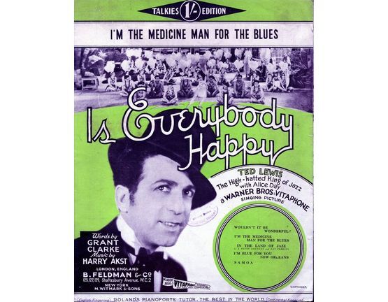 6587 | I'm the medicine man for the blues. A Warner Bros & Vitaphone singing picture