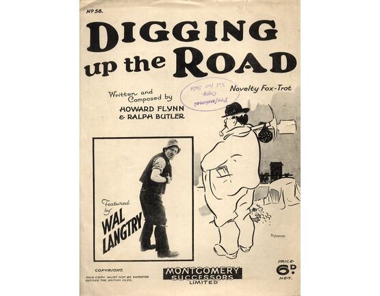 6603 | Digging up the Road - Featured by Wal Langtry