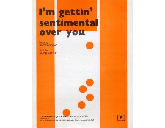 6606 | Im gettin Sentimental over you - As performed by Tommy Dorsey