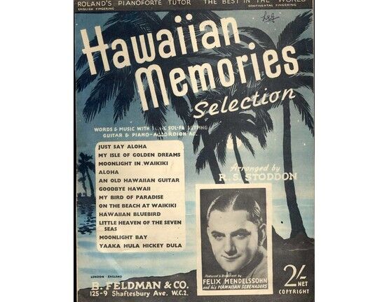 6621 | Hawaiian Memories - Selection for piano with guitar chords