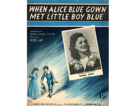 6629 | When Alice Blue Gown Met Little Boy Blue -  Doreen Harris