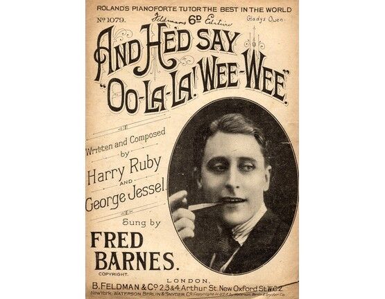 6630 | And He'd Say "Oo La La Wee-Wee" - Featuring Fred Barnes