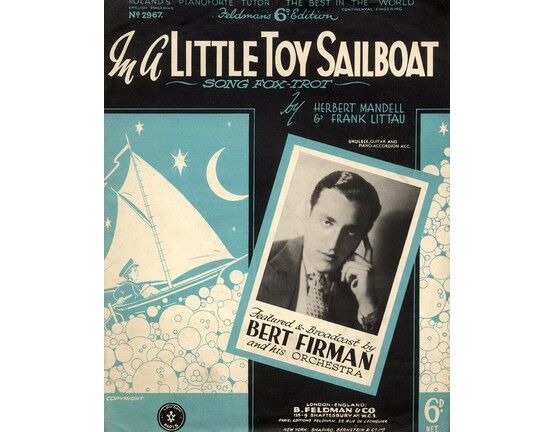 6630 | In a Little Toy Sailboat - Foxtrot Song