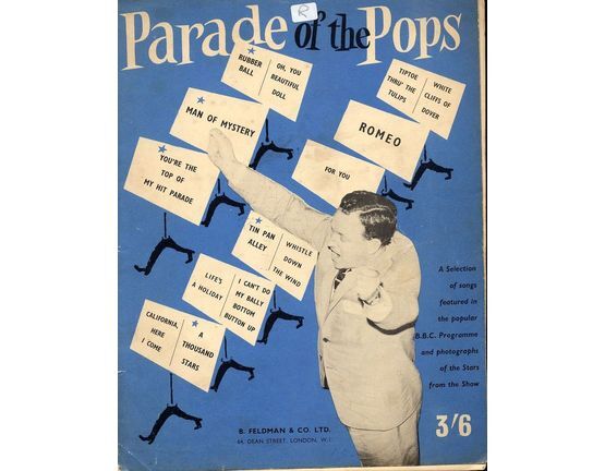 6630 | Parade of the Pops - A selection of songs featured in the popular B.B.C. programme and photographs of the Stars from the Show