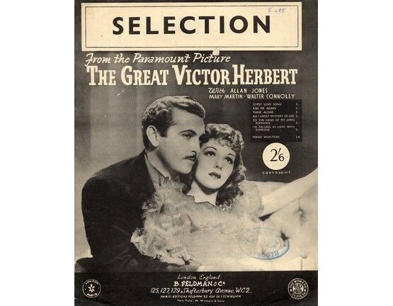 6630 | "The Great Victor Herbert" -  Piano Selection