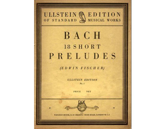 6648 | Bach - 18 Short Preludes - Piano Solo