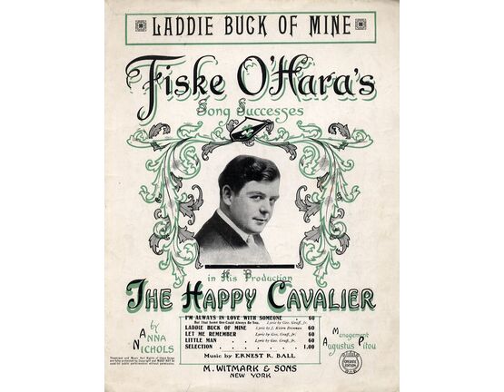 6650 | Laddie Buck of Mine - From the Production "The Happy Cavalier" - Featuring Fiske O'Hara
