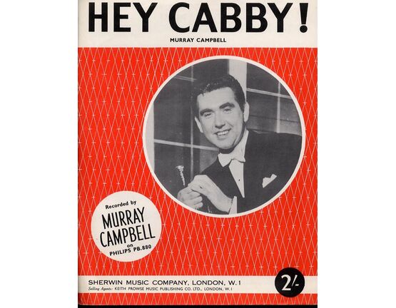 6655 | Hey Cabby! Piano Solo, Featuring Murray Campbell