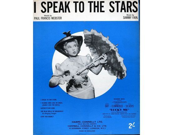 6668 | I Speak To The Stars.Doris Day - From the Wagner Bros picture Lucky Me
