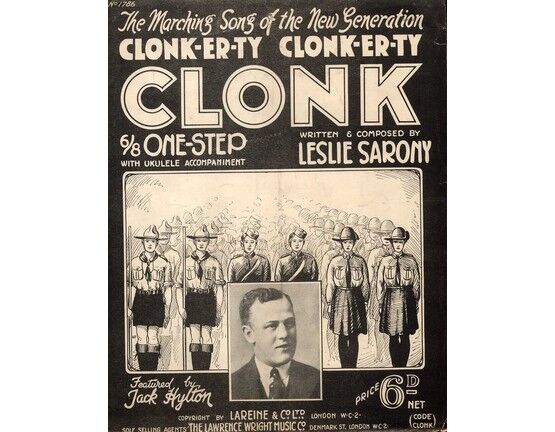 6675 | Clonk-er-ty Clonk-er-ty Clonk - 6/8 One Step - With Ukulele Accompaniment - Featuring Jack Hylton