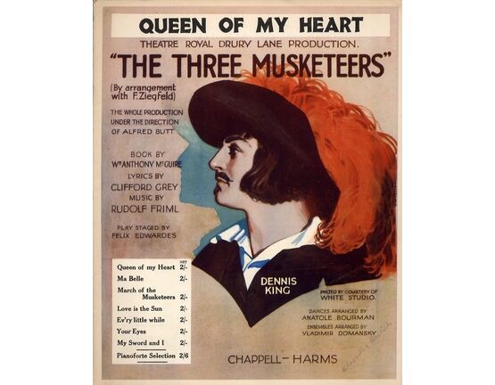 6681 | Queen of my Heart - Song from "The Three Musketeers"