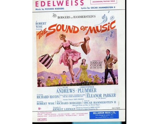 6690 | Edelweiss - Song from "The Sound of Music" for Accordion