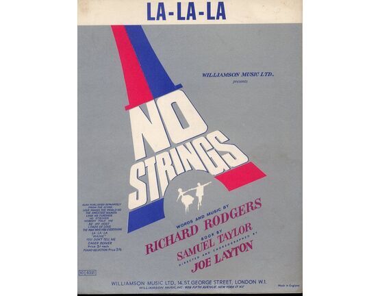 6690 | La La La - Song from The Musical "No Strings"